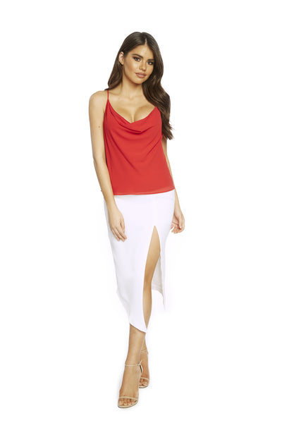 1512-White skirt